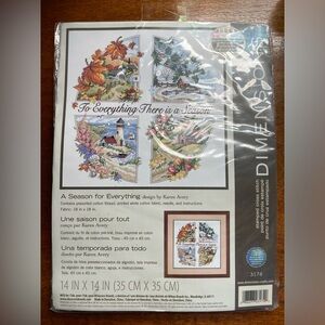 New Dimensions To Everything There is a Season Cross Stitch Kit